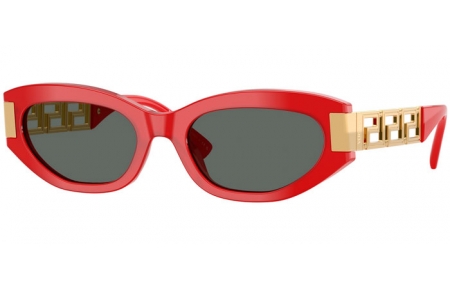 Gafas de Sol - Versace - VE4501 - 554287  RED // DARK GREY