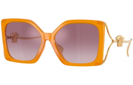 Gafas de Sol - Versace - VE4502U - 55376X  OPAL YELLOW // VIOLET GRADIENT MIRROR SILVER