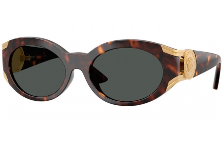 Gafas de Sol - Versace - VE4503U - 108/87 HAVANA // DARK GREY