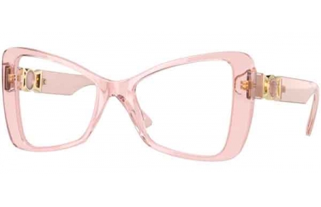 Monturas - Versace - VE3312 - 5339 TRANSPARENT PINK // CLEAR