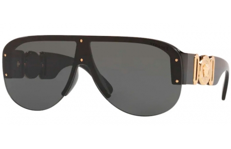 Sunglasses - Versace - VE4391 - GB1/87 BLACK // DARK GREY