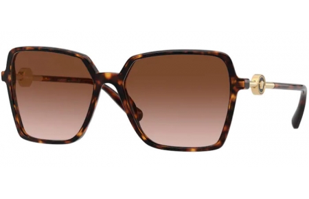 Sunglasses - Versace - VE4396 - 108/13 HAVANA // LIGHT DARK BROWN GRADIENT