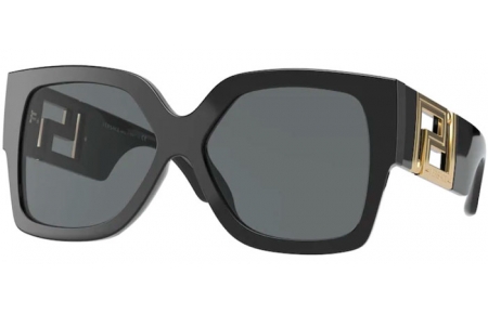 Lunettes de soleil - Versace - VE4402 - GB1/87 BLACK // DARK GREY
