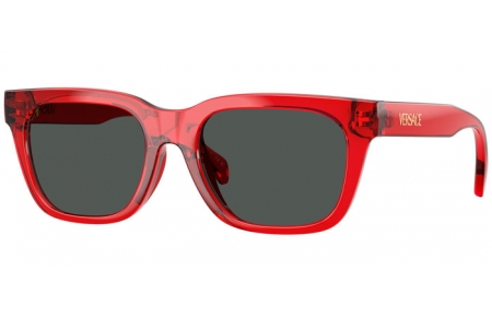 Gafas Junior - Versace eyewear junior - VK4006U - 553387  TRANSPARENT RED // DARK GREY