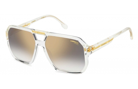 Gafas de Sol - Carrera - VICTORY C 01/S - 900 (FQ) CRYSTAL // GREY GRADIENT GOLD MIRROR