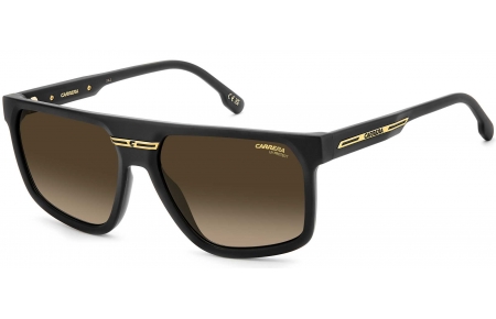 Gafas de Sol - Carrera - VICTORY C 14/S - 003 (86) MATTE BLACK // BLACK BROWN GRADIENT GREEN ANTIREFLECTION