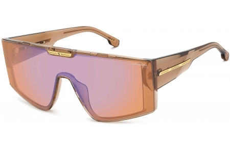 Gafas de Sol - Carrera - VICTORY C 18/S - 12J (DP) BROWN ORANGE // ORANGE MIRROR BLUE