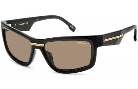 Gafas de Sol - Carrera - VICTORY C 21/S - 0WM (70) BLACK GOLD // LIGHT BROWN