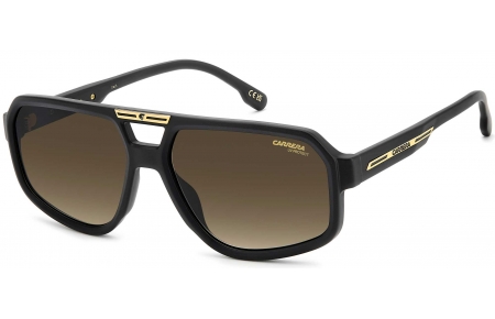 Gafas de Sol - Carrera - VICTORY C 26/S - 003 (86) MATTE BLACK // BLACK BROWN GRADIENT GREEN ANTIREFLECTION