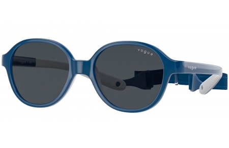 Gafas Junior - Vogue Eyewear Junior - VJ2012 - 297487 BLUE ON RUBBER CREAM // DARK GREY