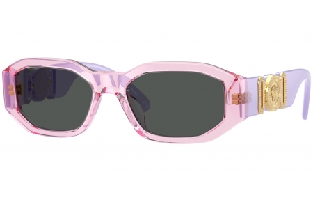Gafas Junior - Versace eyewear junior - VK4429U - 552687  TRANSPARENT LAVANDER // DARK GREY