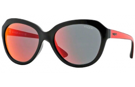 Gafas de Sol - Vogue eyewear - VO2845S - W44/6Q  BLACK // RED MULTILAYER