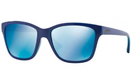 Gafas de Sol - Vogue eyewear - VO2896S - 227855 TOP BLUETTE TRANSPARENT AZURE // DARK BLUE MIRROR BLUE
