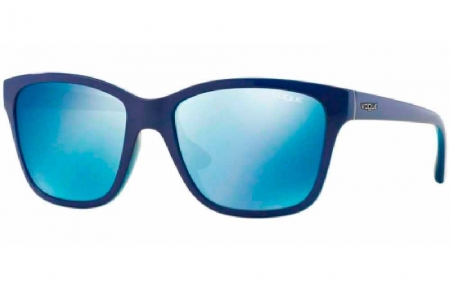 Gafas de Sol - Vogue eyewear - VO2896S - 227855 TOP BLUETTE TRANSPARENT AZURE // DARK BLUE MIRROR BLUE
