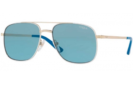 Gafas de Sol - Vogue eyewear - VO4083S BY GIGI HADID - 848/80 PALE GOLD // BLUE
