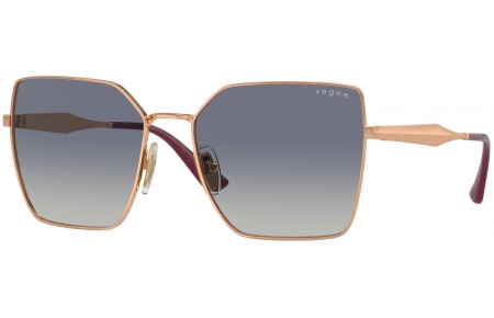 Gafas de Sol - Vogue eyewear - VO4284S - 51524L ROSE GOLD // DARK BLUE GRADIENT GREY