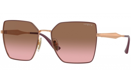 Gafas de Sol - Vogue eyewear - VO4284S - 518214 BURGUNDY ROSE GOLD // BROWN GRADIENT PINK