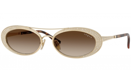 Gafas de Sol - Vogue eyewear - VO4348SB - 848/13 PALE GOLD // BROWN GRADIENT