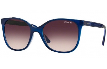 Gafas de Sol - Vogue eyewear - VO5032S - 238436 TOP DARK BLUE VIOLET TRANSPARENT // PINK GRADIENT GREY