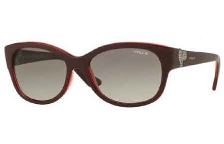Gafas de Sol - Vogue eyewear - VO5034SB - 237711 TOP DARK RED OPAL RED // GREY GRADIENT