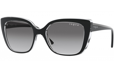 Gafas de Sol - Vogue eyewear - VO5337S - 283911 TOP BLACK SERIGRAPHY // GREY GRADIENT