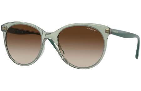 Gafas de Sol - Vogue eyewear - VO5453S - 302213  TRANSPARENT LIGHT GREEN // BROWN GRADIENT