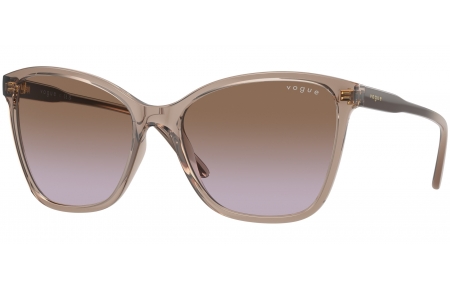 Gafas de Sol - Vogue eyewear - VO5520S - 294068  TRANSPARENT CARAMEL // BROWN GRADIENT VIOLET