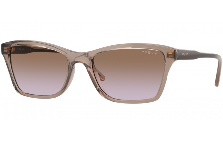 Gafas de Sol - Vogue eyewear - VO5551S - 294068  TRANSPARENT BROWN // BROWN GRADIENT VIOLET