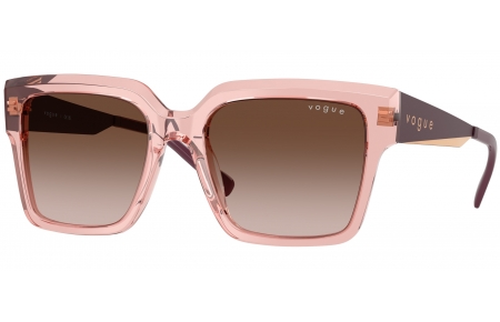 Gafas de Sol - Vogue eyewear - VO5553S - 286413  TRANSPARENT PINK // BROWN GRADIENT