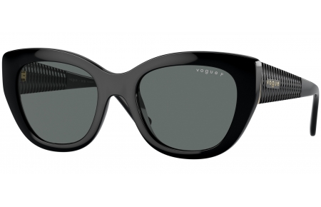 Gafas de Sol - Vogue eyewear - VO5567S - W44/81 BLACK // DARK GREY POLARIZED