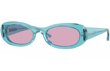 Gafas de Sol - Vogue eyewear - VO5582S - 316676  TRANSPARENT TORQUOISE // VIOLET