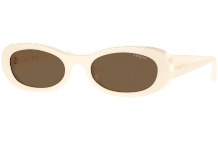 Gafas de Sol - Vogue eyewear - VO5582S - 316773  IVORY // DARK BROWN