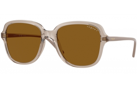 Gafas de Sol - Vogue eyewear - VO5601S - 299083  TRANSPARENT CANDY // DARK BROWN POLARIZED