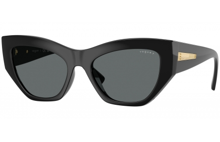 Gafas de Sol - Vogue eyewear - VO5607S - W44/81 BLACK // DARK GREY POLARIZED