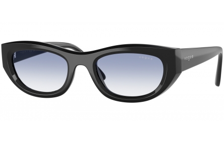 Gafas de Sol - Vogue eyewear - VO5616S - W44/19  BLACK // LIGHT BLUE GRADIENT