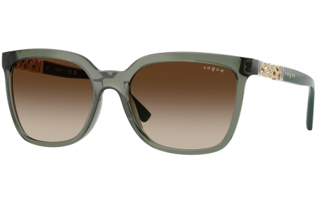 Gafas de Sol - Vogue eyewear - VO5633SB - 308613  TRANSPARENT GREEN // BROWN GRADIENT