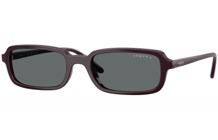 Gafas de Sol - Vogue eyewear - VO5666S - 242681  BURGUNDY // DARK GREY POLARIZED