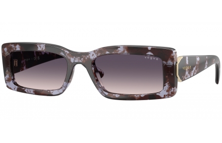 Gafas de Sol - Vogue eyewear - VO5674S - 317836  HAVANA PURPLE // PINK GRADIENT GREY