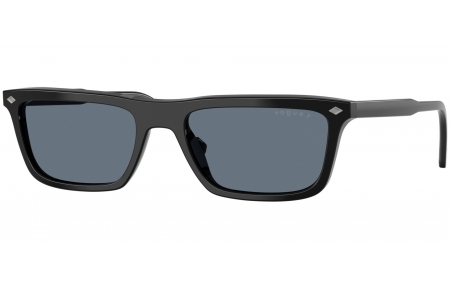 Gafas de Sol - Vogue eyewear - VO5687S - W44/4Y BLACK // BLUE MIRROR SILVER POLARIZED