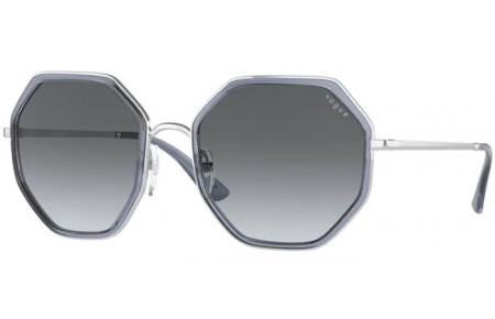 Sunglasses - Vogue eyewear - VO4224S - 323/11 SILVER BLUE // GREY GRADIENT