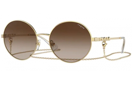 Sunglasses - Vogue eyewear - VO4227S - 280/13 GOLD // BROWN GRADIENT