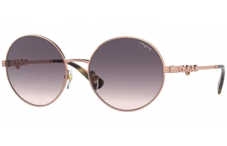Sunglasses - Vogue eyewear - VO4227S - 515236 ROSE GOLD // PINK GRADIENT DARK GREY