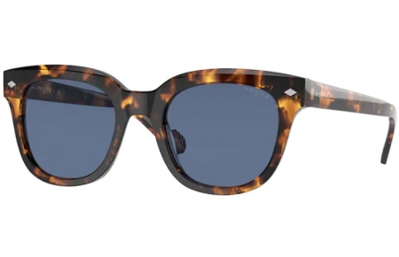 Lunettes de soleil - Vogue eyewear - VO5408S - 281980 HAVANA HONEY // DARK BLUE