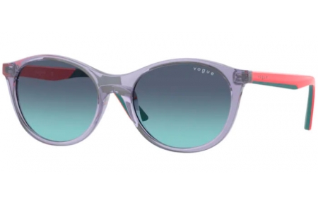 Frames Junior - Vogue Eyewear Junior - VJ2015 - 28374S TRANSPARENT VIOLET // AZURE GRADIENT DARK BLUE