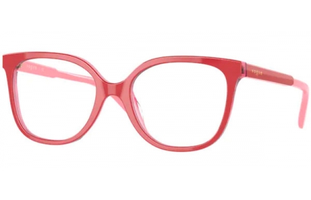 Lunettes Junior - Vogue Eyewear Junior - VY2012 - 2811 TOP RED PINK TRANSPARENT