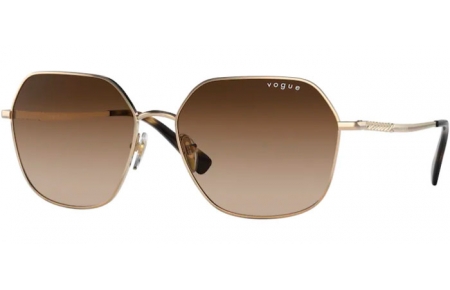 Sunglasses - Vogue - VO4198S - 848/13 PALE GOLD // BROWN GRADIENT