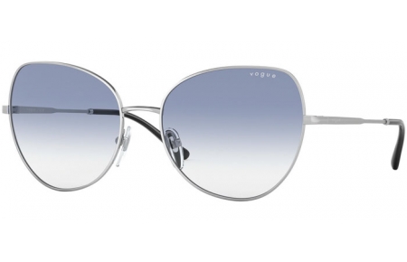 Sunglasses - Vogue eyewear - VO4255S - 323/19 SILVER // LIGHT BLUE GRADIENT TRANSPARENT