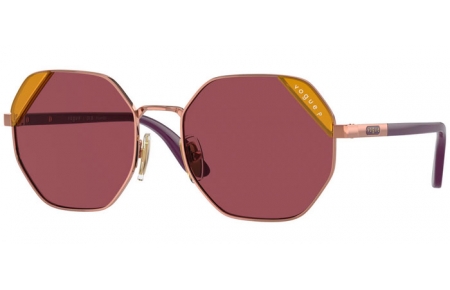 Gafas de Sol - Vogue eyewear - VO4268S - 51525Q  ROSE GOLD // PURPLE POLARIZED