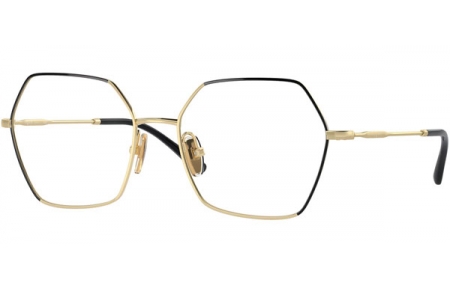 Lunettes de vue - Vogue eyewear - VO4297T - 5195 TOP BLACK LIGHT GOLD