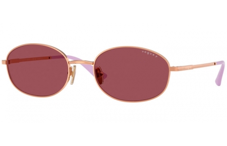 Lunettes de soleil - Vogue eyewear - VO4323S - 51525Q  ROSE GOLD // PURPLE POLARIZED
